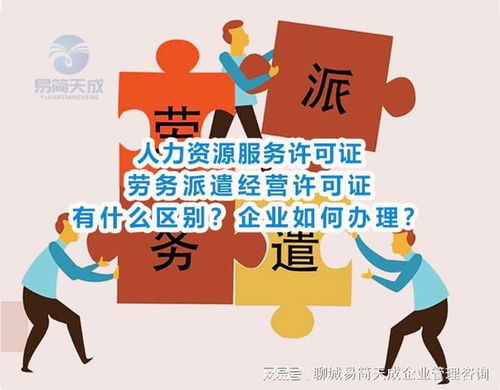 人力資源服務與勞務派遣經(jīng)營許可證的區(qū)別及聊城公司辦理勞務服務指南